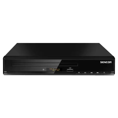 Ausgepackt - Sencor SDV 2513H schwarz / DVD-Player / HDMI / SCART / USB / ausgepackt