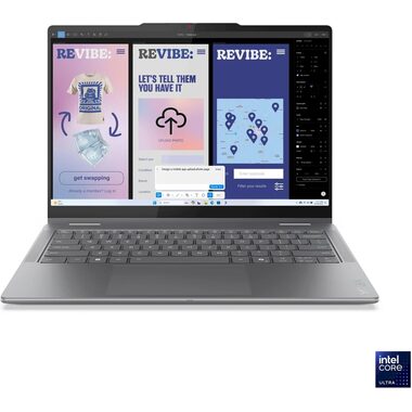 Lenovo Yoga 7 2-in-1 14ILL10 grau / 14" 2,8K / Intel Core Ultra 7 256V 2,2Ghz / 16GB / 1TB SSD / Intel Arc / W11 Home