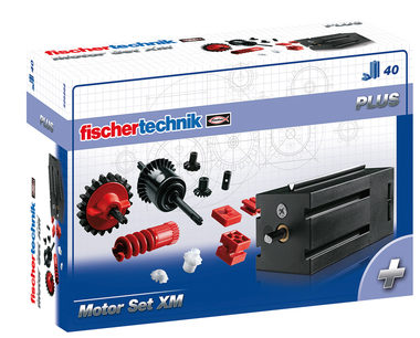 Fischertechnik PLUS 505282 Motorset XM / Starker Getriebemotor für Modelle / ab 7 Jahren