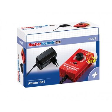 Fischertechnik PLUS Power Set / Steckernetzteil für Modelle / ab 7 Jahren