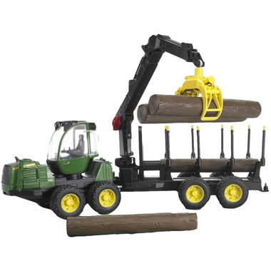 Bruder 02133 Forsttraktor John Deere 1210E / 1:16 / ab 4 Jahren