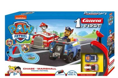 Carrera 63031 FIRST Paw Patrol / Autorennbahn / Rundkurslänge 2,9 m / ab 3 Jahren
