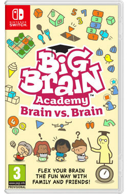 Switch Big Brain Academy: Brain vs Brain / Sozial / Englisch / ab 3 Jahren / Spiel für Nintendo Switch