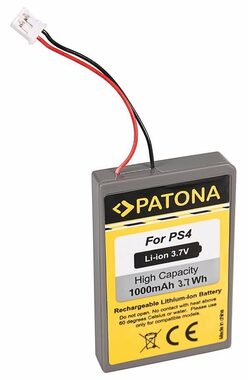Patona Akku für Spielekonsole Sony PS4 Dualshock 4 V2 1000mAh / Li-lon / 3,7V / LIP1522