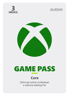 Microsoft Game Pass Core 3M / Zugang für 3 Monate / elektronische Lizenz