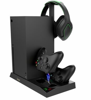 iPega XBX013 Multifunktionaler Ladeständer für Xbox Series X schwarz