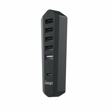 iPega P5S003 USB/USB-C HUB für PS5 Slim schwarz