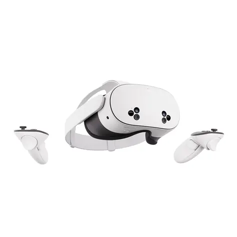 Meta Quest 3S 128 GB / Virtual-Reality-Brille / 1832 x 1920 Pixel pro Auge / 120 Hz / Lautsprecher 2.0 / Android & iOS