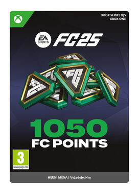 XSX EA SPORTS FC 25: 1050 Punkte / El. Lizenz / Sport / Englisch / ab 3 Jahren / DLC für Xbox Series