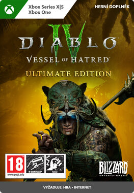 XSX Diablo IV: Vessel of Hatred - Ultimate Edition / ESD / Action / Englisch / 18+ / Xbox Series-Spiel