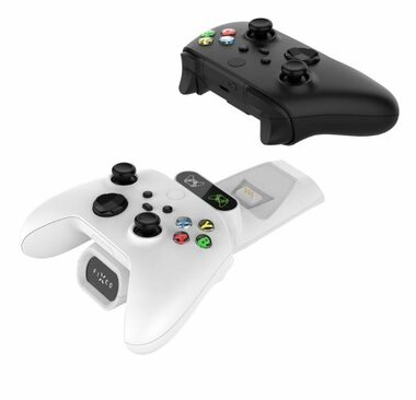 FIXED Ladestation für zwei Wireless-Controller Xbox Series S, X und One weiß