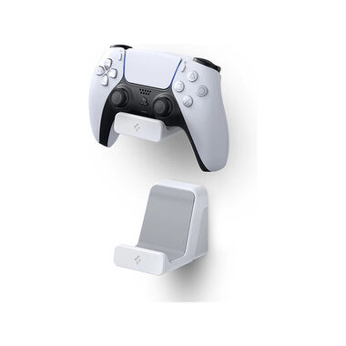 Spigen Mount Wall Stands Gamecontroller-Halterungen für Playstation / Xbox / Nintendo Switch Pro Controller weiß / 2 Stück