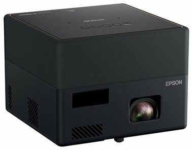Epson EF-12 schwarz / 3LCD tragbarer Projektor / 1920x1080 / USB 2.0 / HDMI / Lautsprecher 