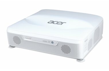 Acer L812 weiß / DLP / 3840 x 2160 / 4000 ANSI / 2M:1 / HDMI + USBC / RS232 / RJ45 / WiFi / 2x 10W Lautsprecher