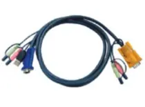 Aten integriertes Kabel für KVM USB 2.0-Verbindung, 3M / 2L-5303U