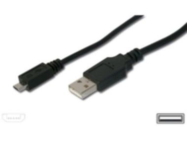 Universelles PremiumCord Micro-USB-Kabel, AB 2m