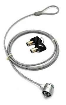 Acutake DarkLock 2 (Computerschloss mit Schlüssel) Silber