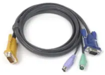 Aten integriertes Kabel für KVM PS/2-Verbindung, 3M/ 2L-5203P