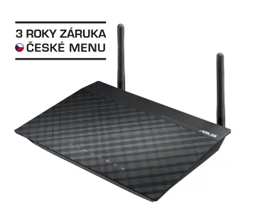 Asus RT-N12NE / WiFi N Router / AP / 1x WLAN / 4X LAN 10/100 / 2x Antenne
