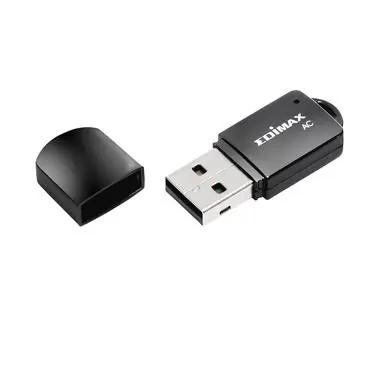 Edimax EW-7811UTC / AC600 Dualband / 802.11ac / USB-Adapter / 2,4/5 GHz / HW WPS