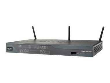 Cisco Integrated Services Router C886VA-K9 / ISDN, DSL-Modem / 4-Port-Switch