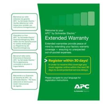 APC (1) Jahr Service Pack Erweiterte Garantie / Garantie für neu gekauftes Produkt / SP-06