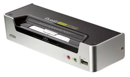 Aten CS1792 / 2- Port -HDMI-USB-2.0-KVMP-Switch / 2x HDMI-Kabel / 2- Port -Hub / HD-Audio