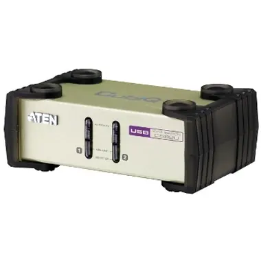 Aten CS82U / 2- Port PS/2-USB KVM-Switch / 2x Custom KVM-Kabel
