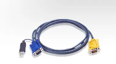 Aten KVM-Kabel HD15-SVGA+USB / 6m