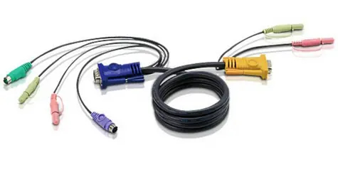 Aten KVM-Kombikabel für CS-1732 5 m / 1734 / 1754 / 1758 / PS2
