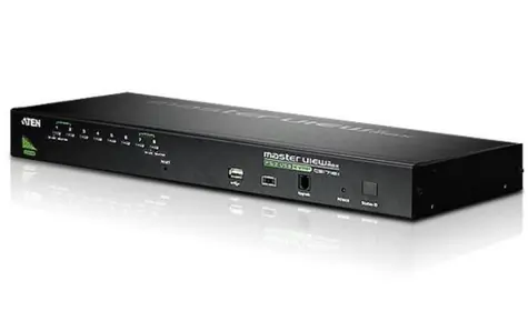 Aten CS-1708A / 8- Port KVM USB+PS2 / OSD / Rack 19"