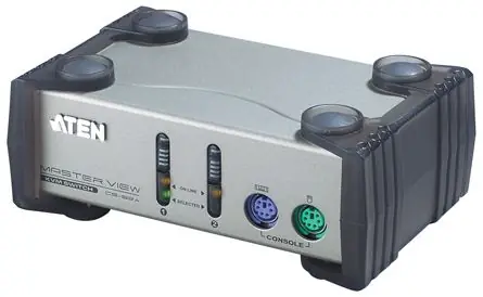 Aten CS-82AC / 2- Port KVM PS2 / 1,2 m Kabel