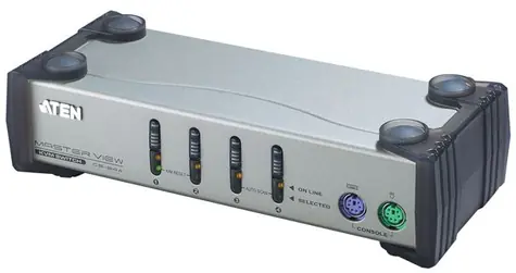 Aten CS-84AC / 4- Port KVM PS2 / 1,2 m Kabel 