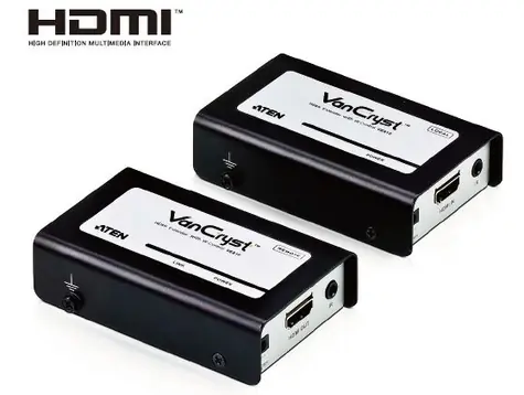 Aten HDMI Extender + IR-Fernbedienung / 3D / bis zu 60m 
