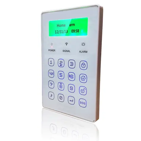 iGet P13 SECURITY Externe kabellose Touch-Tastatur / LCD-Display