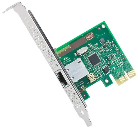 Intel Ethernet-Server-Adapter I210-T1 / PCI Express 2.1 x1 / Gigabit Ethernet