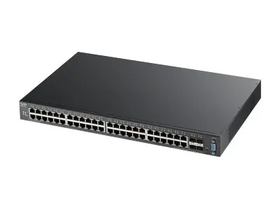 ZyXEL XGS2210-52 / 52- Port Managed Layer2+ Gigabit Switch / 48x Gigabit Metal + 4X 10GbE SFP+ Ports / L2 Multicast