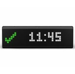 LaMetric - WiFi-LED-Anzeigefeld schwarz / Uhr / Lautsprecher / Smart-Home-Controller