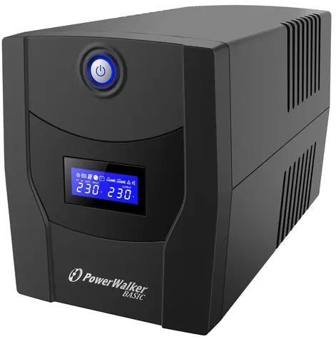 PowerWalker Basic VI 1500 STL / Backup-USV / 1500 VA / 900 W / 4X FR / RJ-11 / RJ-45 / USB