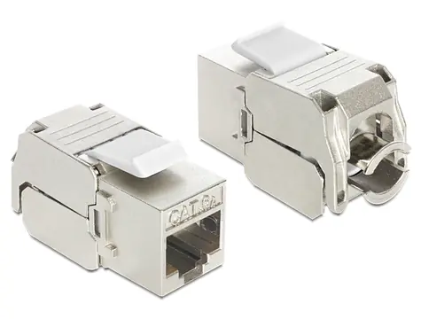DeLock Keystone Modul RJ45 Buchse > LSA / Cat.6A