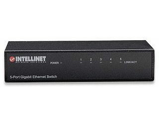Intellinet Switch Desktop Einzelhandel / 5 Port / 1000 Mbit/s