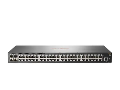 HP Aruba 2930F 48G 4SFP Switch / 48x Gigabit RJ45-Ports / 4X Gigabit SFP-Ports / Vollständig verwaltet