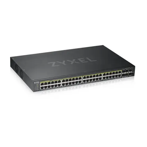 ZyXEL GS1920-48HPV2 / 50- Port -Switch / 100|1000 Mbit/s / 4X Combo RJ-45 | SFP / PoE / L2