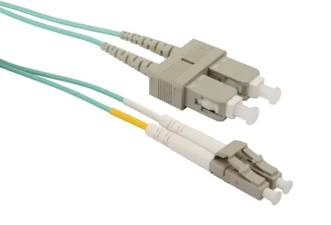 Solarix optisches Kabel SC-LC OM3 1m / Patchkabel / Multimode / Duplex