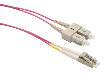 Solarix optisches Kabel SC-LC OM4 2m / Patchkabel / Multimode / Duplex