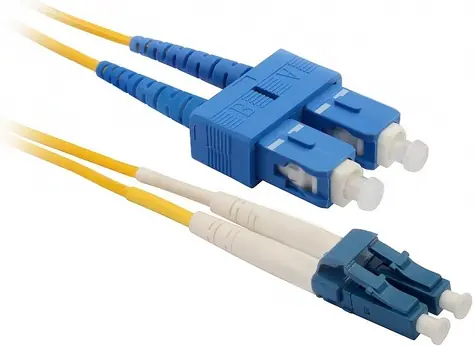 Solarix optisches Kabel SC-LC UPC 1m / Patchkabel / Singlemode / Duplex / OS