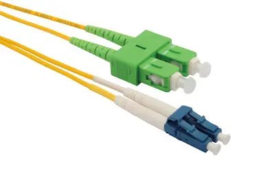 Solarix optisches Kabel SC-LC APC-UPC 3M / Patchkabel / Singlemode / Duplex / OS1