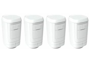 Honeywell Evohome HR914EE / 4X HR91 kabelloser Thermostatkopf