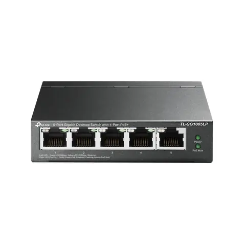 TP-LINK TL-SG1005LP / SMART Switch / 5x1000Mbps / PoE+