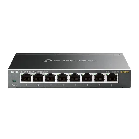TP-LINK TL-SG108S / Switch / 8x1000Mbps 